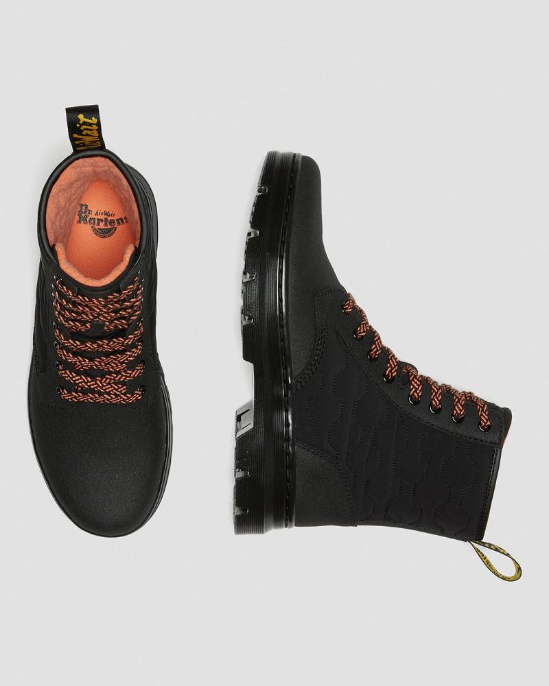 Dr Martens Combs II Dual Leren Enkellaars Heren Zwart | NL 364DFM